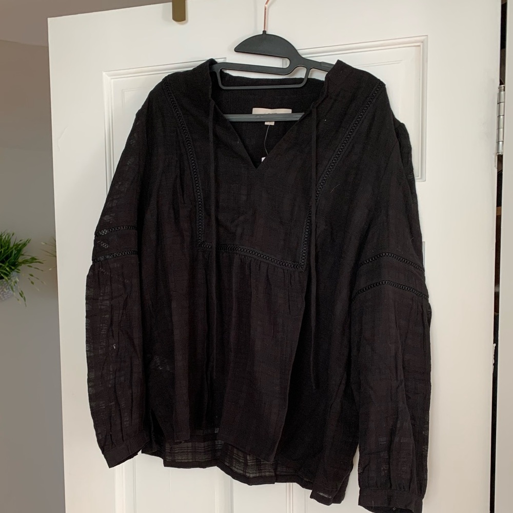 Loft peasant top